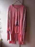 Mooie driedelige pyjama 1 maat ., Kleding | Dames, Ophalen, Zo goed als nieuw, Roze, Overige typen