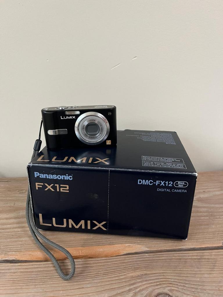 Digital camera - Lumix Panasonic FX12, Ophalen of Verzenden, Gebruikt, Compact, Overige Merken