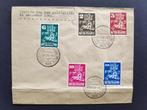 Envelop met NVPH 556/560 - Kerken in Oorlogstijd 1950, Postzegels en Munten, Verzenden, Envelop