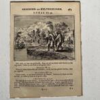 Antieke gravure Lukas VI:39,  van Jan Luiken (uit 1712), Ophalen of Verzenden