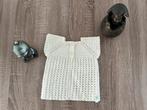 Zomer vestje katoen maatje 68/74 Zelfgehaakt., Handgemaakt, Nieuw, Ophalen of Verzenden, Truitje of Vestje