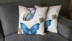 Sierkussens Vlinders - set van 2, Ophalen, Zo goed als nieuw, Overige kleuren, Vierkant