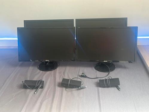 ASUS monitoren, 24inch - Dell DockingStations | Complete Set, Computers en Software, Monitoren, Zo goed als nieuw, 60 Hz of minder