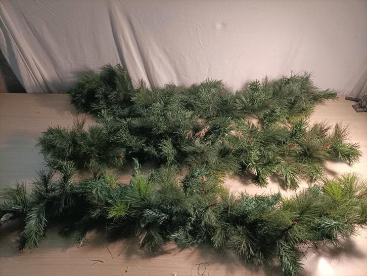 Guirlandes (125cm, 3 stuks), Diversen, Kerst, Gebruikt, Ophalen of Verzenden
