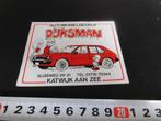 sticker strip rob gorter katwijk aan zee auto DIJKSMAN, Ophalen, Zo goed als nieuw