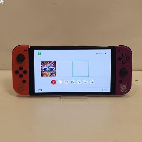 Nintendo Switch (OLED) Pokemon Edition | 64GB, Spelcomputers en Games, Spelcomputers | Nintendo Switch, Zo goed als nieuw, Ophalen of Verzenden