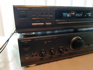 Technics set versterker SU620 en Tuner 550 beschikbaar voor biedingen