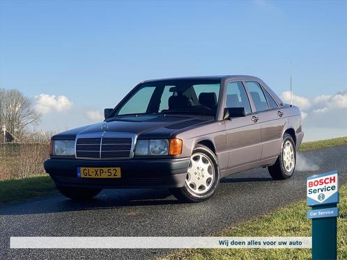 Mercedes 190-Serie 1.8 E AIRCO! / DAKJE / ONDERHOUDS HISTORI, Auto's, Oldtimers, Bedrijf, Te koop, Airconditioning, Radio, Mercedes-Benz