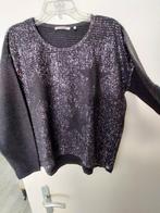 Rich&royal rich royal trui truitje grijze grijs zilver l 42, Ophalen of Verzenden, Zo goed als nieuw, Maat 42/44 (L), Grijs