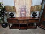 Antieke klassieke Engelse sidetable, haltafel, wandconsole , Ophalen, Zo goed als nieuw, 25 tot 50 cm, Minder dan 100 cm