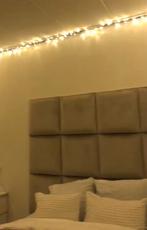 Hoofdbord bed, Ophalen, Zo goed als nieuw, Tweepersoons, Stof