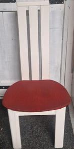 Eetkamerstoelen 6 stuks hebben wel een schuur/verfbeurtnodig, Huis en Inrichting, Ophalen, Gebruikt, Vijf, Zes of meer stoelen