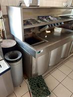 Bakwand koelvitrine werktafels, Ophalen, Gebruikt