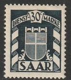 Saar 1949 34 Dienst 30c, Ongebruikt, Ophalen of Verzenden, Overige periodes, Postfris