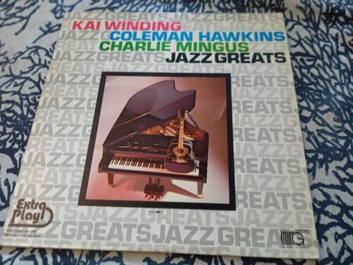 vintage LP KAI WINDING Jazz Greats 3 USA Hawkins Mingus, Cd's en Dvd's, Vinyl | Jazz en Blues, Gebruikt, Jazz, 1960 tot 1980, Verzenden