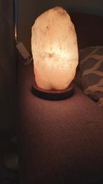 Zoutlamp Himalaya 18cm hoog, 10 cm breed, 1.620 gram, 220v, Ophalen of Verzenden, Mineraal