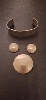 Jürgen Jansson Tinnen Sieraden Set, Ophalen of Verzenden, Gebruikt