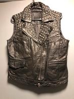 Leren vest met studs metal/ rock: punk 80 er jaren, Ophalen of Verzenden, Nieuw, Kleding