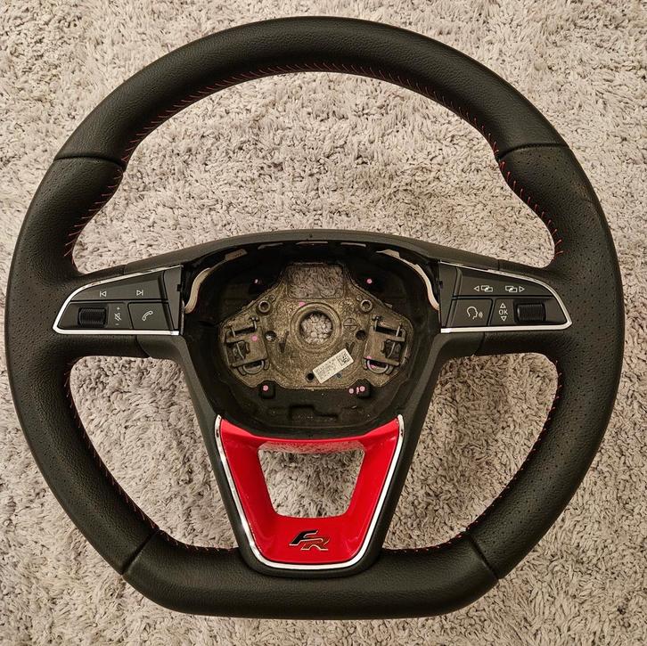 seat leon 5F ibiza 6P 6F fr stuurwiel stuur leder zgan, Auto-onderdelen, Besturing, Seat, Nieuw, Ophalen of Verzenden