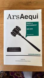 ArsAequi Jurisprudentie Staats- en bestuursrecht 1849-2019, Ophalen of Verzenden, Zo goed als nieuw