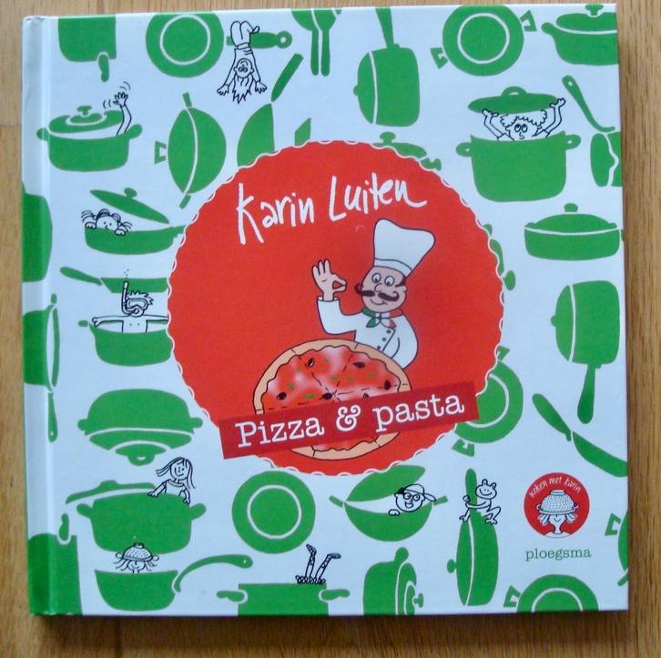 Karin Luiten - Pizza & Pasta, Boeken, Kookboeken, Zo goed als nieuw, Italië, Ophalen of Verzenden