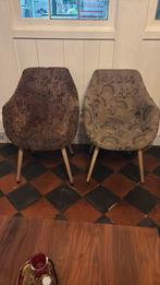 2 fauteuils jacquard Nordal (mogen per stuk), Gebruikt, 75 tot 100 cm, Ophalen of Verzenden, Stof