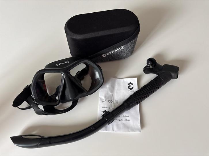 DynamicNord Duikbril + Snorkel - Maat M, Watersport en Boten, Duiken, Zo goed als nieuw, Duikbril of Snorkel, Ophalen of Verzenden