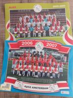 2x placemat Ajax 2005-2006 & 2006-2007, Verzamelen, Sportartikelen en Voetbal, Ophalen of Verzenden, Ajax