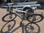 CRIVIT Urban E-bike Olive Green, Zo goed als nieuw, 50 km per accu of meer, 55 tot 59 cm, Ophalen