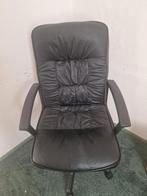 Bureaustoel verstelbaar zwart, Ophalen, Gebruikt, Zwart, Bureaustoel