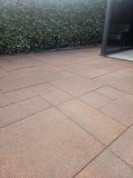 Terrastegels wildverband 34m2, Ophalen, Gebruikt, 10 m² of meer, Beton