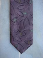 Oud roze bewerkte stropdas Canda, Ophalen of Verzenden, Roze, Gedragen, Met patroon