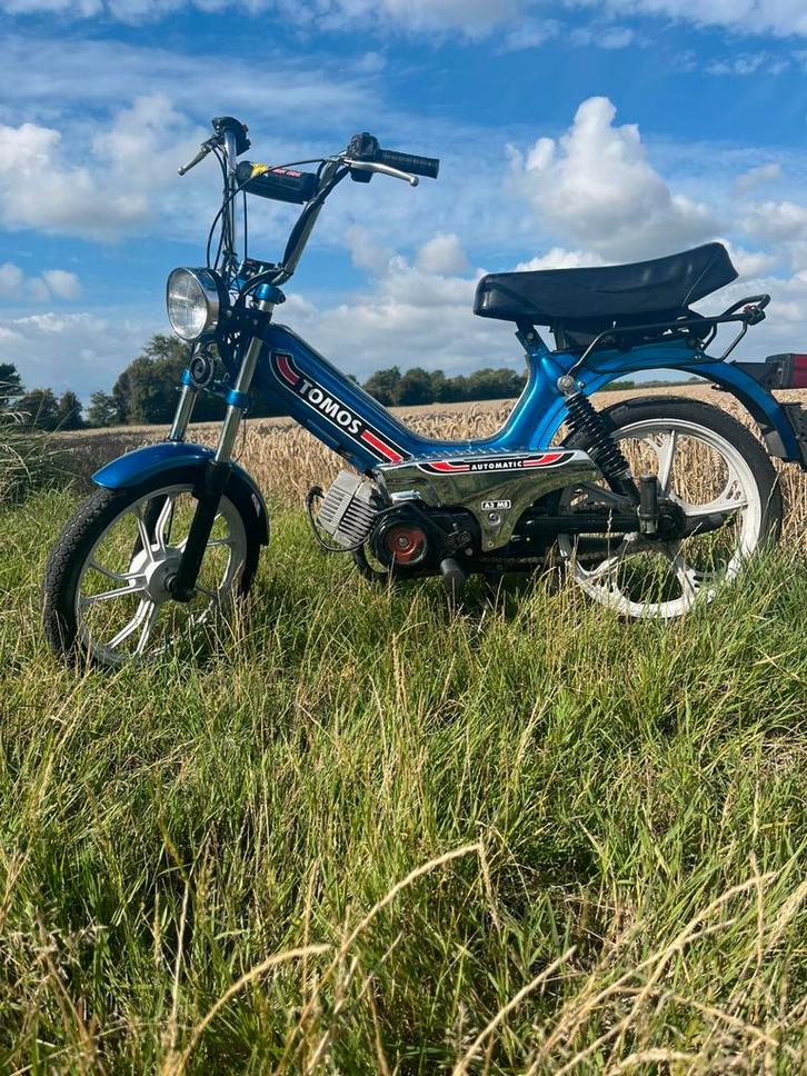 Tomos a35 65cc geel kenteken, Fietsen en Brommers, Brommers | Tomos, Zo goed als nieuw, Overige modellen, Maximaal 45 km/u, Ophalen