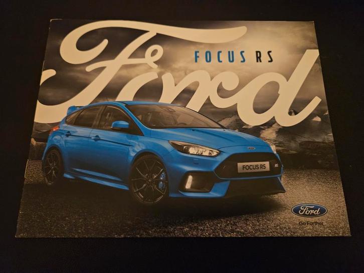 Brochure Ford Focus RS 2016, Boeken, Auto's | Folders en Tijdschriften, Zo goed als nieuw, Ford, Ophalen of Verzenden