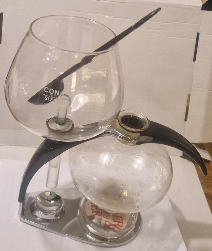 Cona Koffie maker Size D - Compleet!, Antiek en Kunst, Curiosa en Brocante, Ophalen