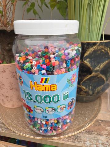 Hama strijkkralen set - 13.000 stuks! beschikbaar voor biedingen
