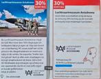 Luchtvaartmuseum Aviodrome 30% korting, Drie personen of meer, Kortingskaart