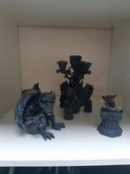 3 gargouilles / waterspuwers, Verzamelen, Beelden en Beeldjes, Ophalen, Zo goed als nieuw, Dier