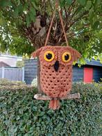 Unieke Lampion Uil op een tak, Ophalen of Verzenden, Haken, Patroon of Boek