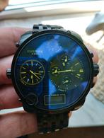 Diesel big daddy, Sieraden, Tassen en Uiterlijk, Horloges | Kinderen, Ophalen of Verzenden, Zo goed als nieuw, Zwart, Jongen of Meisje