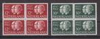 Nederland NVPH nr. 764-765 Postfris in blokken van vier   , Verzenden, Na 1940, Postfris