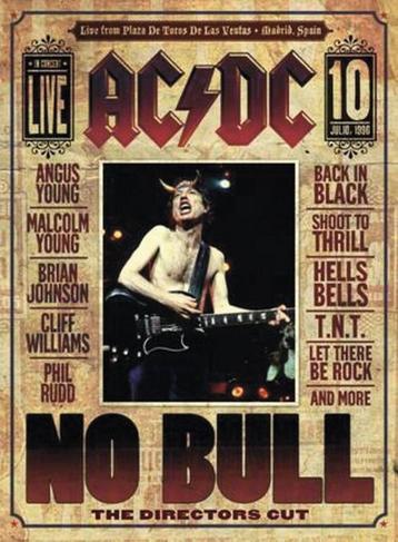 AC/DC – No Bull (The Directors Cut)  Originele DVD Nieuw 