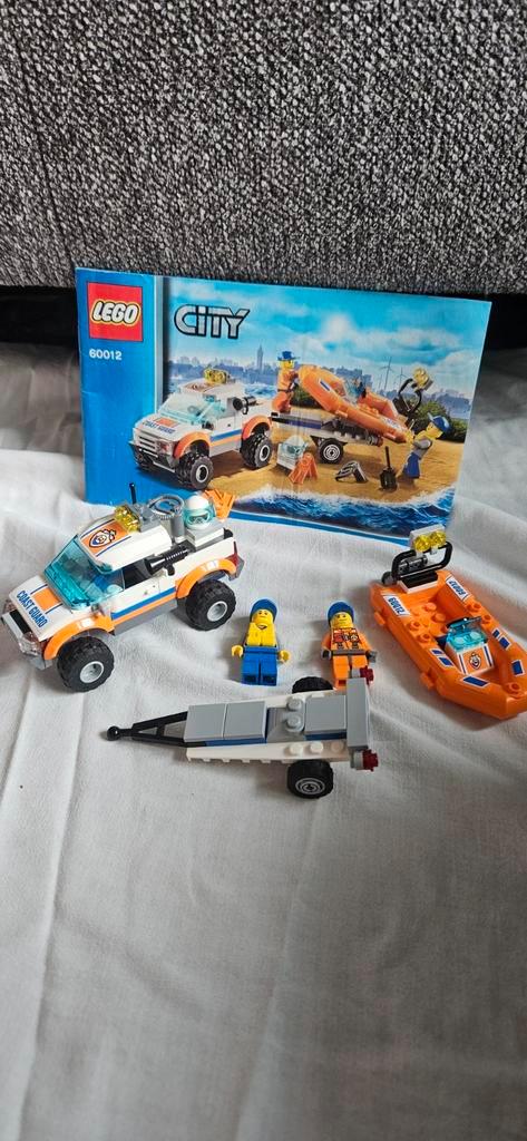 LEGO City - Coast Guard 4x4 & Diving Boat 60012, Kinderen en Baby's, Speelgoed | Duplo en Lego, Gebruikt, Lego, Ophalen of Verzenden