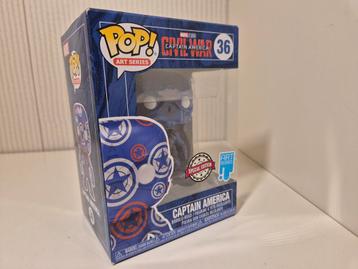 Funko Pop Marvel Captain America Civil War 36 beschikbaar voor biedingen