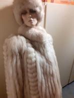 Witte SAGA FOX polar bontjas bont jas bontjasje  maat L, Ophalen of Verzenden, Zo goed als nieuw, Maat 42/44 (L), Wit