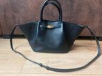 DeMellier The Midi New York handtas van leer zwart, Ophalen of Verzenden, Zo goed als nieuw, Zwart, Handtas