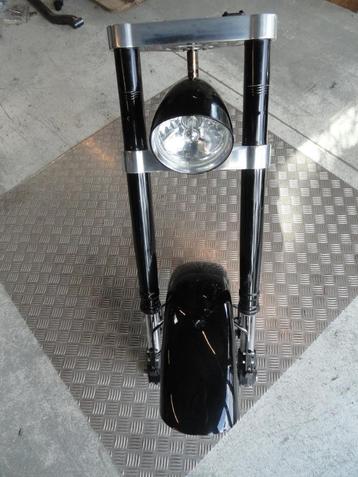white power upsidedown voorfork voor harley davidson  beschikbaar voor biedingen