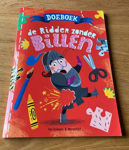 Levina van Teunenbroek - De ridder zonder billen - doeboek, Boeken, Kinderboeken | Jeugd | onder 10 jaar, Zo goed als nieuw, Ophalen of Verzenden