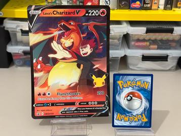 Lance's Charizard V Jumbo Pokemon kaart beschikbaar voor biedingen