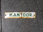 EMAILLE BORDJE VOOR KANTOOR, Antiek en Kunst, Antiek | Emaille, Ophalen of Verzenden